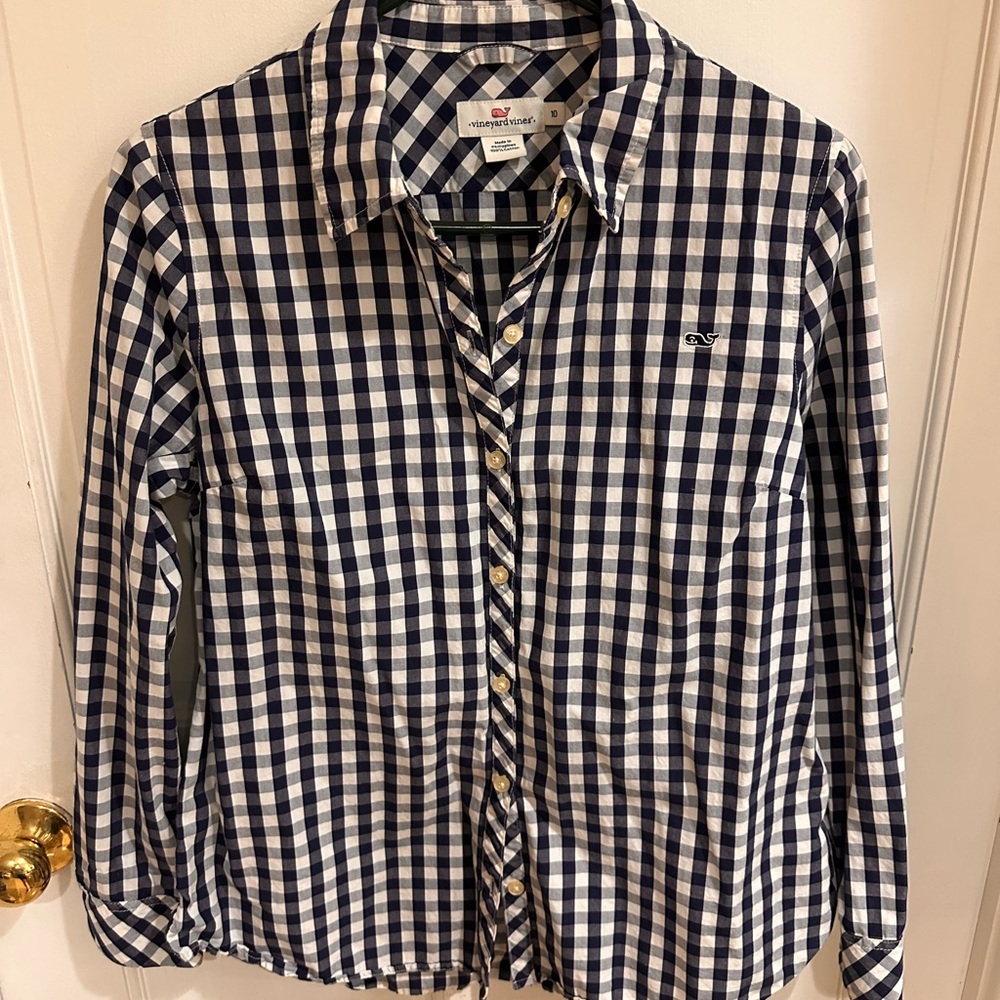 Vineyard Vines Checkered Cotton Shirt